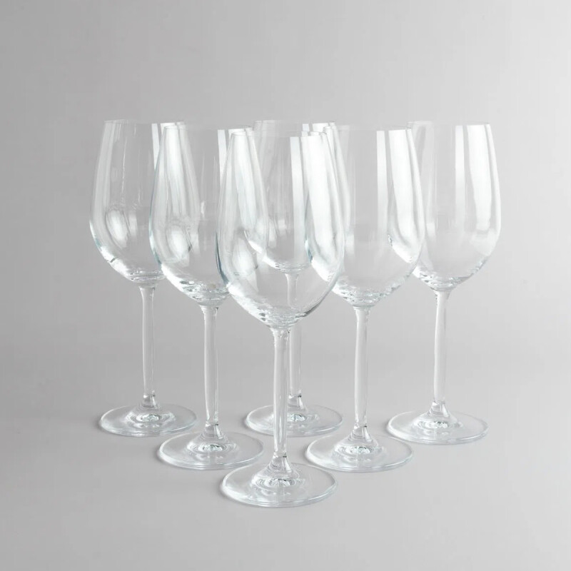 Set Decanter de Vidrio + 6 Copas de Cristal + Caja regalo Edelita Set Decanter de Vidrio + 6 Copas de Cristal + Caja regalo Edelita
