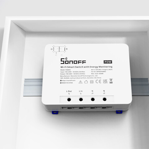 Medidor e interruptor de energía WIFI-POWR3 SONOFF SO0136