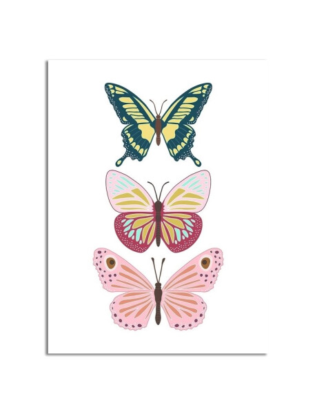 CUADRO CANVAS 30x40cm MARIPOSAS 2 CUADRO CANVAS 30x40cm MARIPOSAS 2