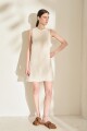 PRE VENTA VESTIDO ANANA SHORT Crudo