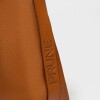 Bolso Heather en efecto cuero graneado Cuoio