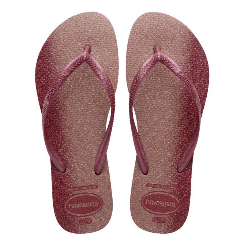 Sandalias de Mujer Havaianas Slim Gloss Rosado