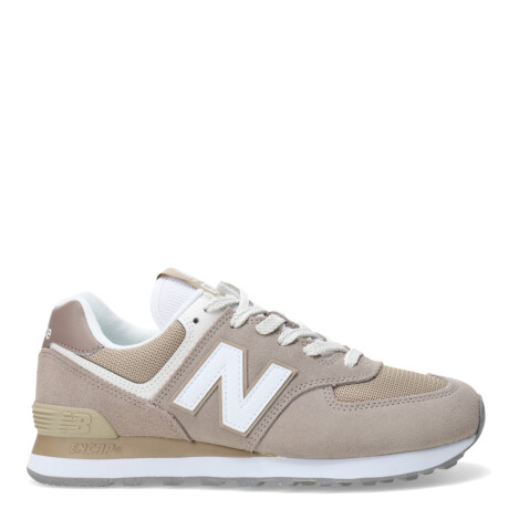 Championes de Hombre New Balance 574 Beige - Blanco