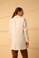 BLAZER CIPRA LINEN SS24 Blanco