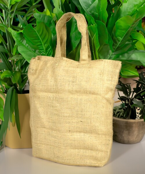 Bolsa arpillera 39x45 cm MADERA