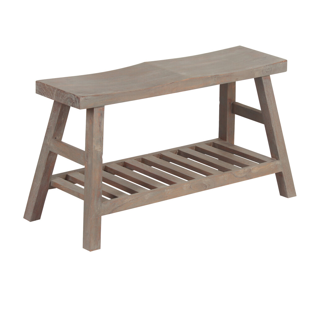 PIE DE CAMA MADERA-DE-MANGO MARRON ALBERTA