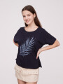 Remera Navy Estampado 2