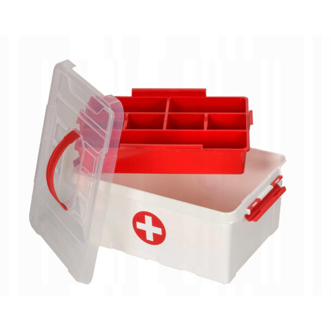 Caja para primeros auxilios 15lt 40x30x18 cm TT0266