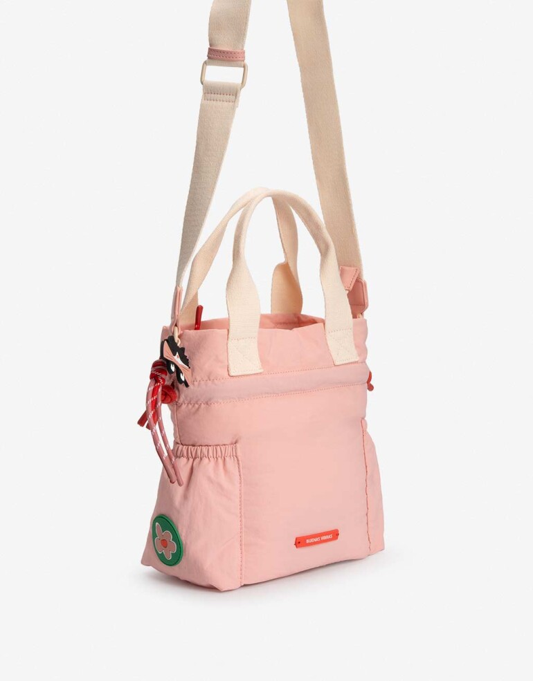 Luncheras Back to school Lunchera Rosa De Material Reciclado - Rosa Claro
