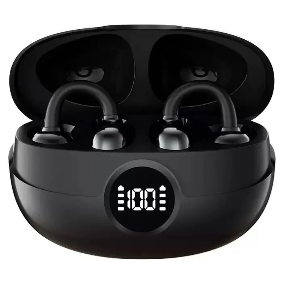 Auriculares inalámbricos clip negros 