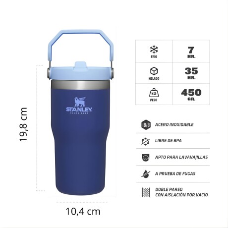 Vaso térmico Stanley Iceflow Flip Straw 591ml Lapi