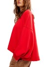 TRISH SWEATSHIRT Rojo