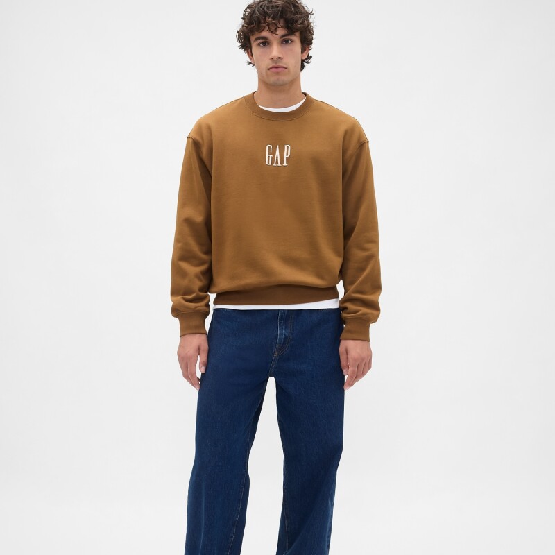 CORP LOGO CREW PALOMINO BROWN GLOBAL