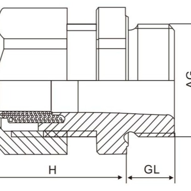 PRENSACABLE PG 36 PRENSACABLE PG 36