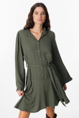 Vestido Land Verde Militar