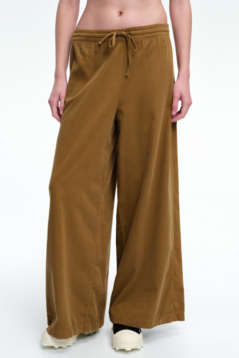 PANT RELAXED Camel