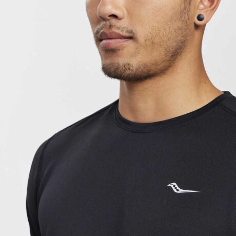 Remera Saucony de Hombre - STOPWATCH - SAM800278BK BLACK