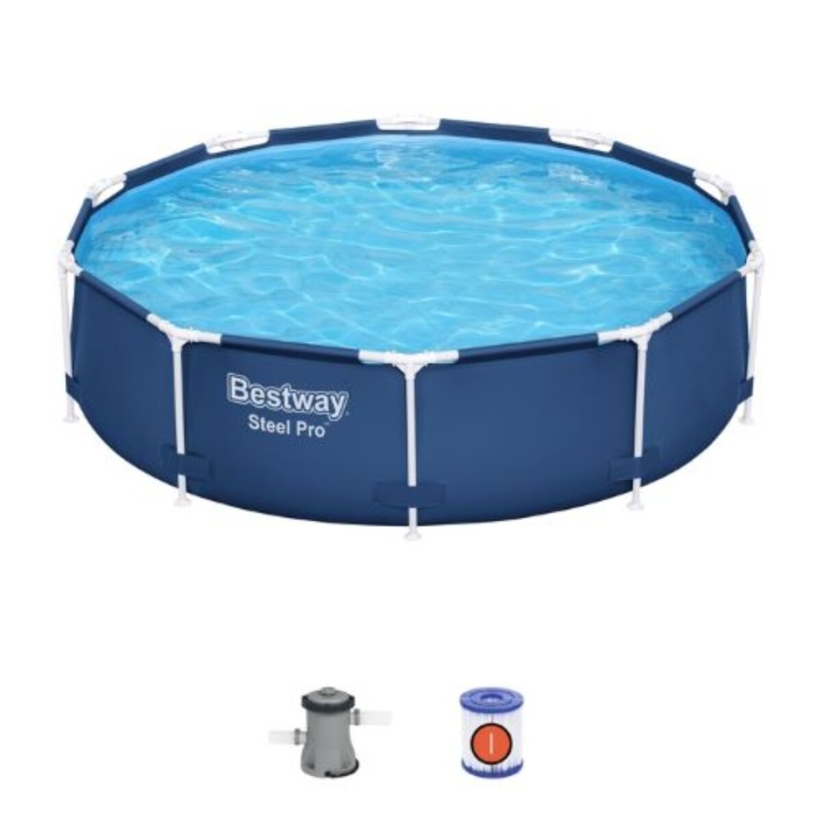 Piscina Bestway 4.678 Litros Steel Pro 56679 