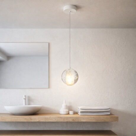 Colgante led esfera efecto flotante 5W Colgante led esfera efecto flotante 5W