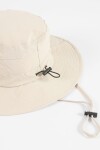 Gorro bucket pescador ajustable beige