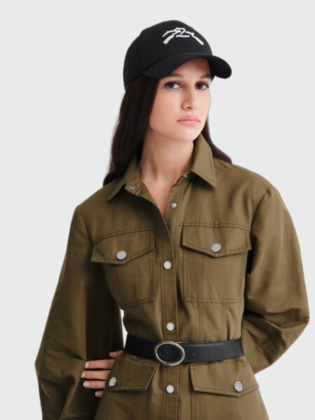 LONGCHAMP - GORRA COLOR LISO 001