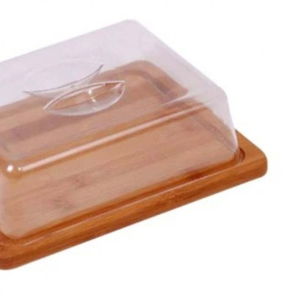 Quesera de Madera - Bamboo 25x19x7.5CM Quesera de Madera - Bamboo 25x19x7.5CM