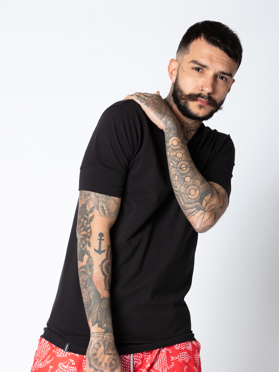 T-SHIRT MENDEZ DIXIE - Negro 