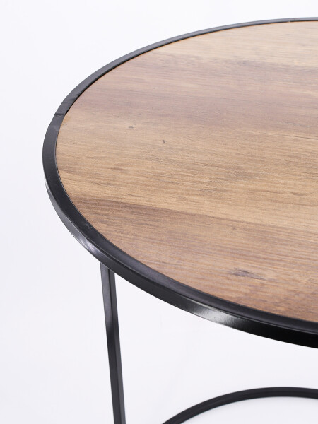 MESA REDONDA MINIMAL MADERA