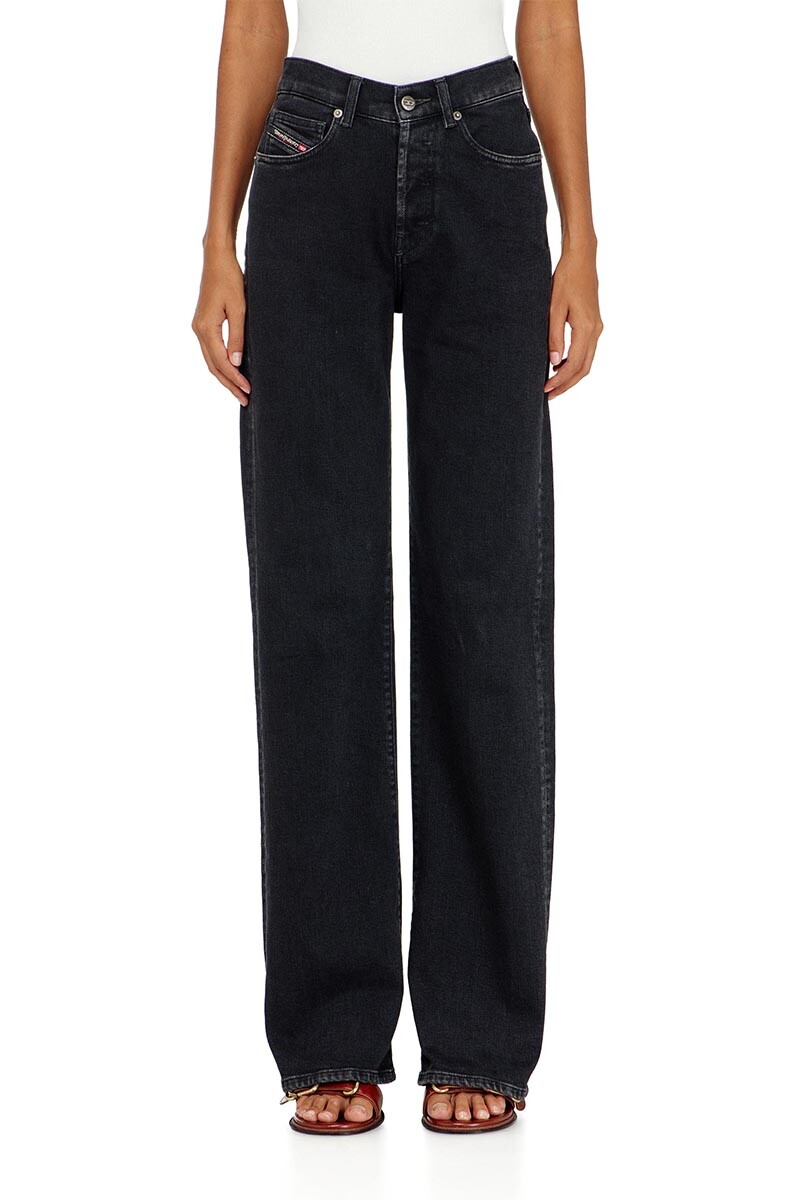 Jean Para Mujer 1971 D-Sent Negro/gris Oscuro