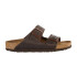 Sandalia Arizona Soft Footbed Oiled Leather - Estrecho Habana