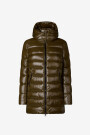 HOODED COAT MARJORIE Verde