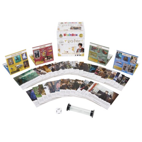 Asmodee - Brainbox Harry Potter Juego de Mesa. +8 Años. 1 o Más Jugadores. Idioma Español. 001