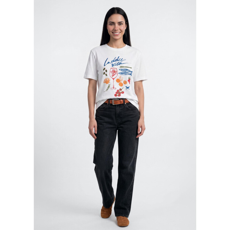 CAMISETA MM OFF WHITE