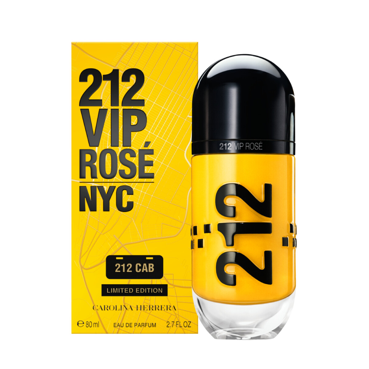 Perfume Carolina Herrera 212 Vip Rosé Cab EDP 80ml 