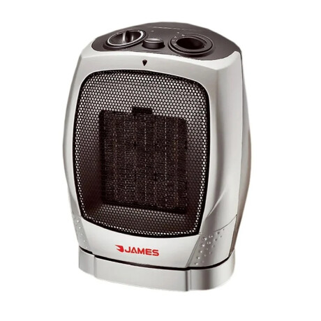 Caloventilador Cerámico James 1500W PTC Oscilante Frío Calor Estufa Eléctrica Portátil Termostato Bajo Consumo Caloventilador Cerámico James 1500W PTC Oscilante Frío Calor Estufa Eléctrica Portátil Termostato Bajo Consumo