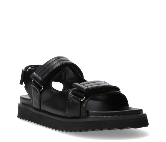 Sandalia de Niña Mini Miss Carol KATALLA con velcro Negro
