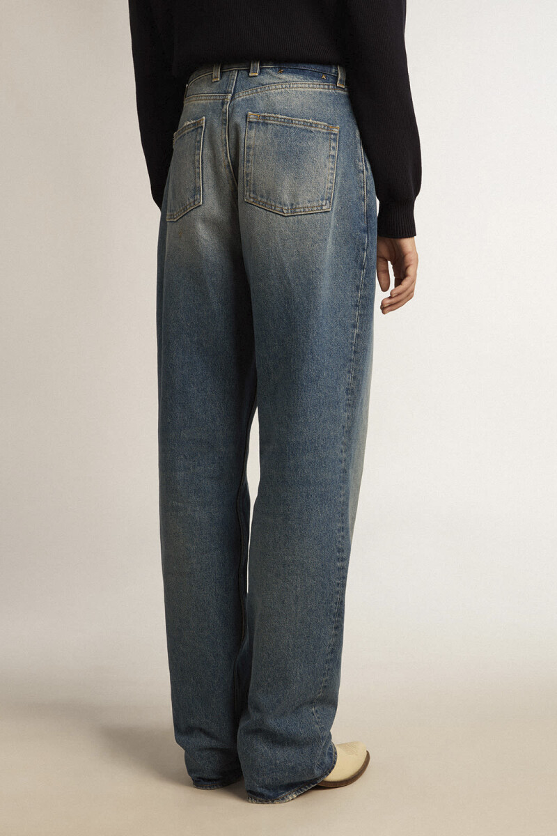 DENIM KIM WASHED Azul