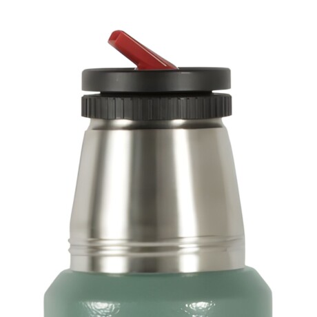 Termo De Acero Inoxidable Berlina 1.2lts + Pico Cebador Verde