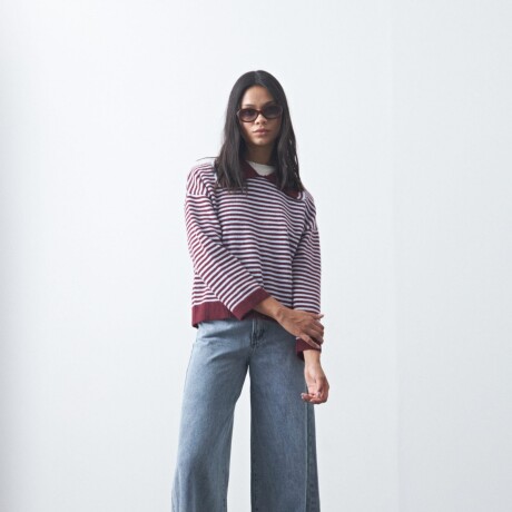 SWEATER <br /> TUMBES Bordó