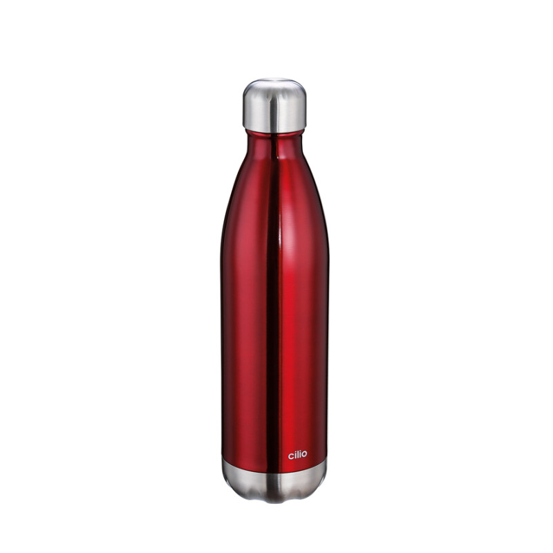 Botella Térmica en acero inoxidable Cilio 750 ml Rojo