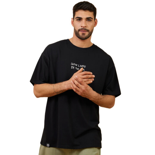 Remera Rusty Profo - Negro Remera Rusty Profo - Negro