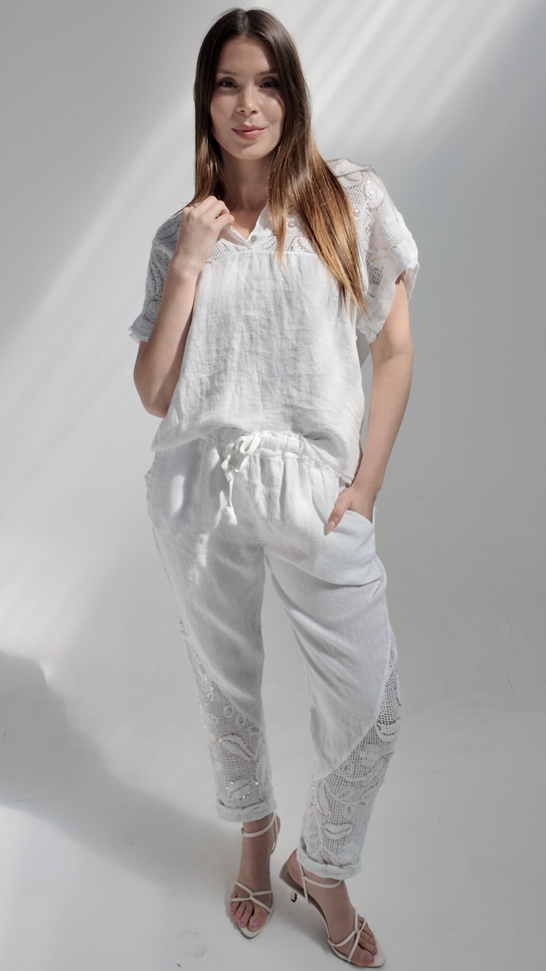 Pantalón Aetna Blanco