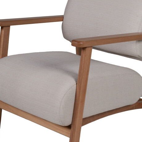 Butaca Toscana - Tela Rústica 218-G2 (Cruda)