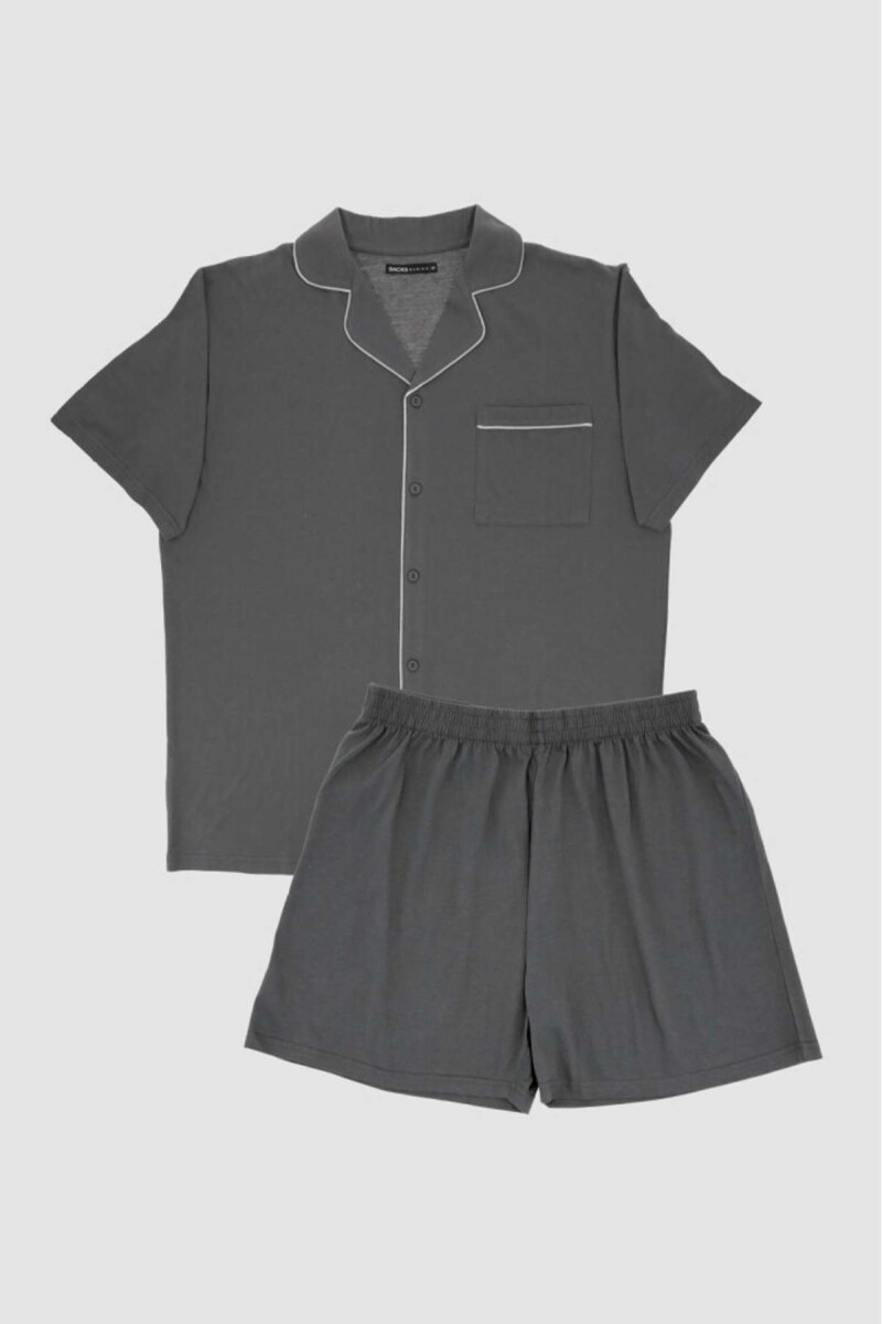Pijama Mocca - Gris melange 