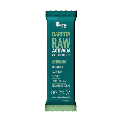Barrita De Spirulina Rawy 30g Barrita De Spirulina Rawy
