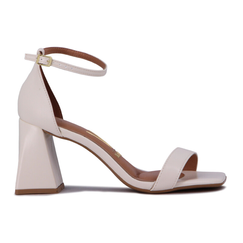 Sandalia Vizzano Mujer Taco 8cm Blanco