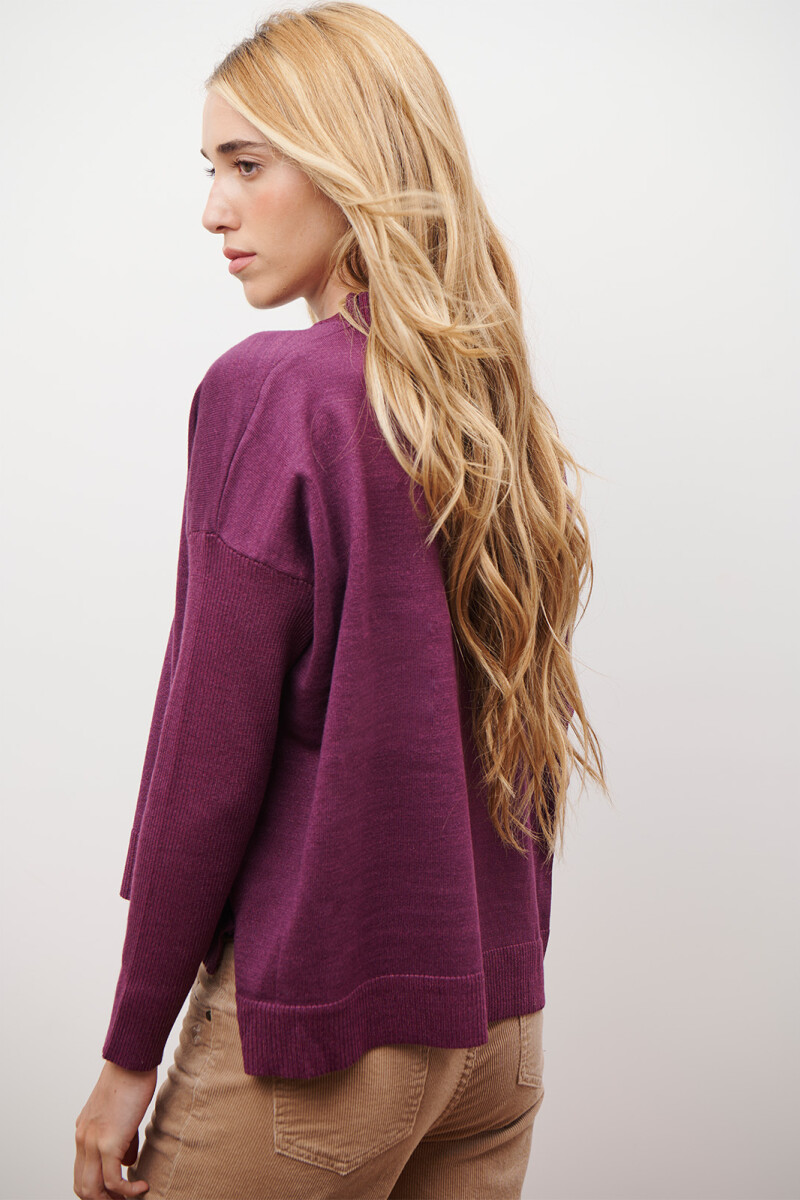 BUZO BLUSH CIRUELA