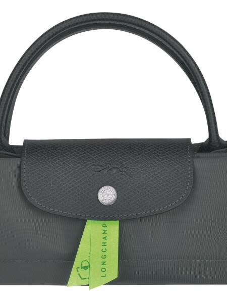 Longchamp - Le Pliage Green Bolso con Asa Superior S Gris