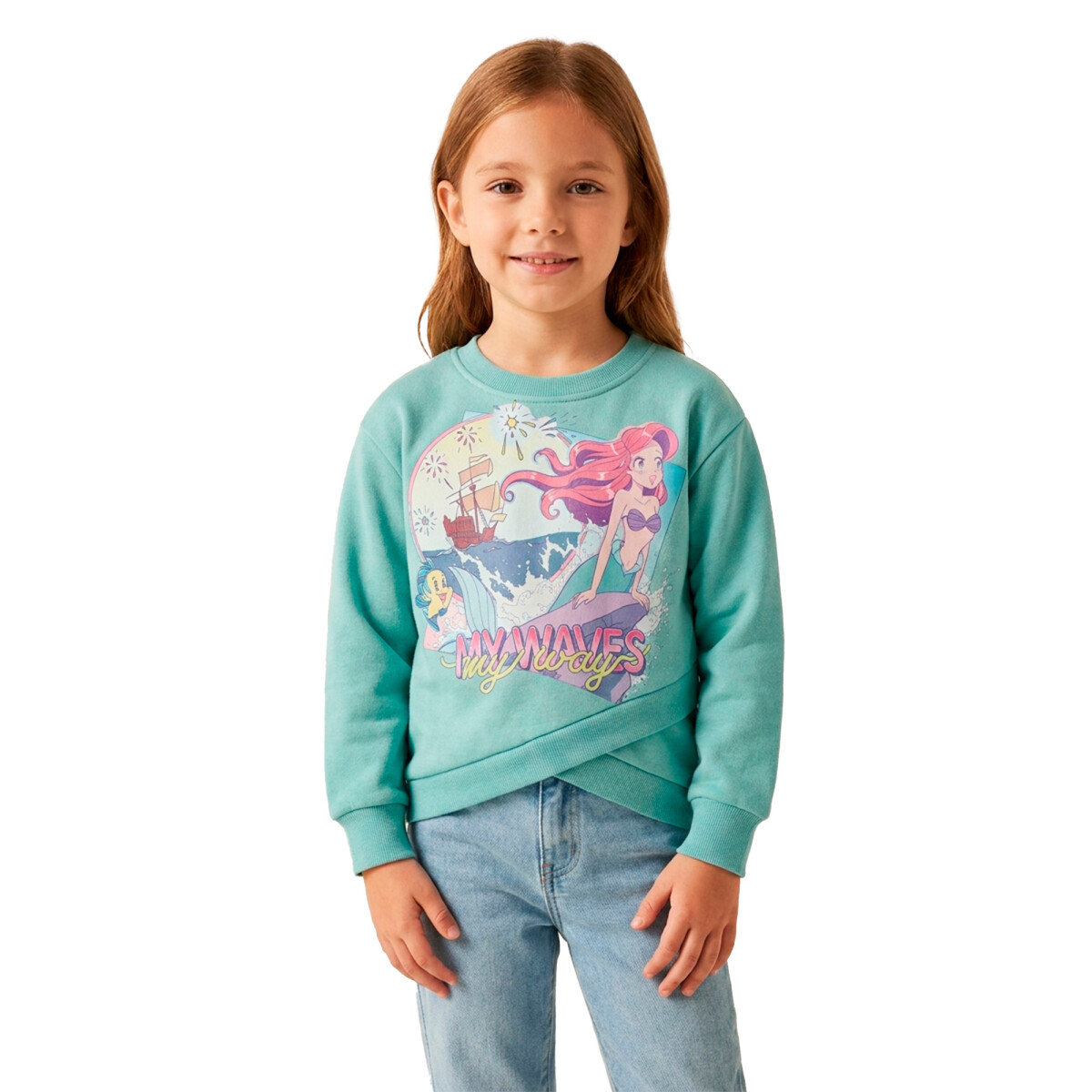 Buzo Disney PRINCESAS de Niños - PRIIFW24200 - Menta 