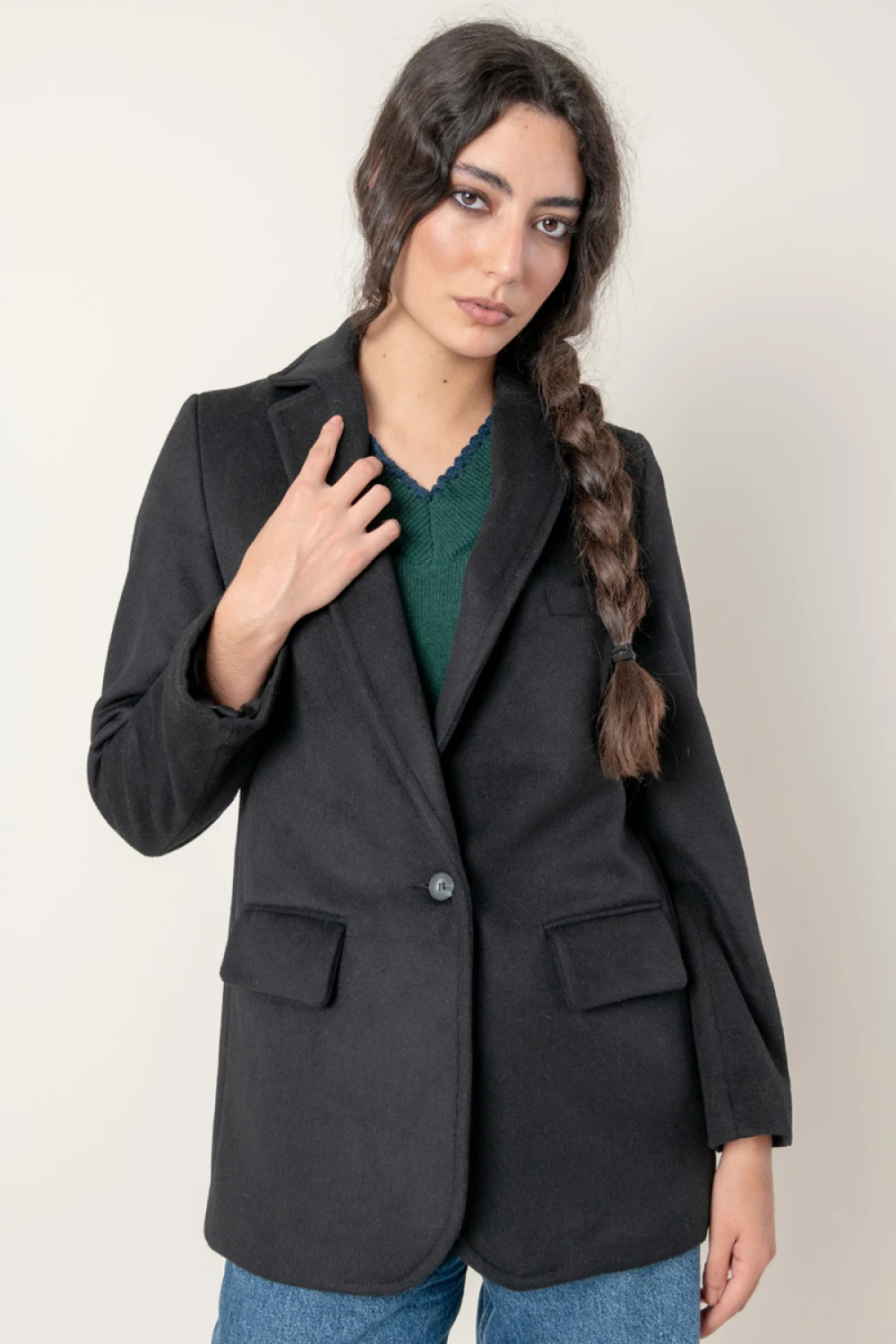 Blazer Liverpool negro m